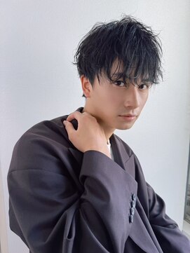 ボヌール 西宮北口(Bonheur) 【西宮北口】メンズラフパーマスタイル