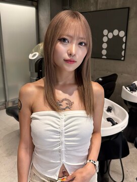 ニール(nier) ハイトーン/ダブルカラー/ミルクティーベージュ/ブリーチカラー