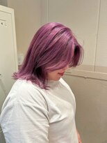 シダ(sida)&nbsp;『色落ちが透明感ベージュ』ラベンダーピンク