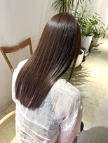 セブンベルベット(7 Velvet)&nbsp;秋の透明感ツヤ髪質改善カラー【ショコラグレージュ】/SHINJYO