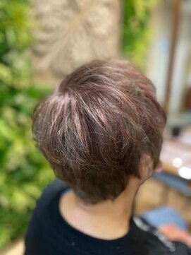 バグスドゥア(Bagus dua) 白髪デザインカラー10.15デザインカラー