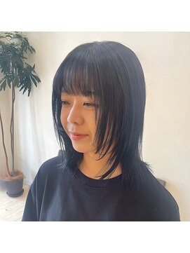 ギッシュ 江南店(guiches) ミディアムレイヤースタイル