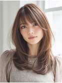 20代30代人気レイヤーカット韓国ヘアーワンホンヘア [佐倉]