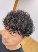 スパイラルパーマ