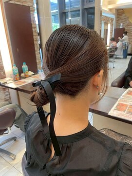 ルページ 千葉(lpage) 髪質改善/顔周りレイヤーカット/グレージュ[千葉/千葉駅]