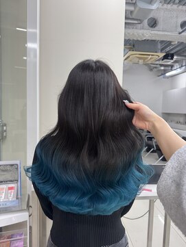 アライブ ハラジュク(ALIVE harajuku) 【ALIVE yu-ki ブリーチ ダブルカラー グラデーションカラー】