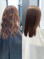 ミラ 銀座(MILA)&nbsp;ハイライト履歴の酸性ストレート