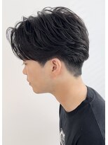C.E men's hair【シーイーメンズヘアー】【2月1日 NEW OPEN（予定）】&nbsp;ナチュラルセンターパート×ニュアンスパーマ