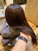 テラスヘア 三条(TERRACEhair)&nbsp;冬にぴったり◎柔らかツヤ髪のラベンダーベージュカラー