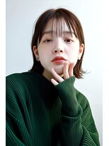 リル 川西(LiL')&nbsp;☆LiL'×クールインナー切りっぱハンサムボブ