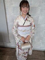 エゾンス(Aisance)&nbsp;編みおろし＆振袖着付け