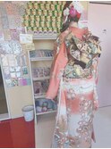 サイドポニーテール