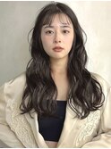 ひし形レイヤーボブハッシュ/顔周り/オリーブベージュ/横浜+