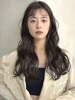 フィルムス 横浜(FILMS+) ひし形レイヤーボブハッシュ/顔周り/オリーブベージュ/横浜+