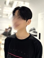 プリアバイポプルス 渋谷(pria by popls)&nbsp;センターパートダウンパーマ