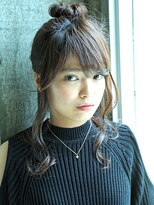 ヘアメイク フレンシア(hair make flencia) カジュアル簡単可愛いお団子ヘア