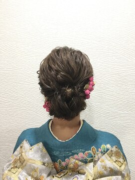 夢京都 高台寺店 【洋装・和装向き】アップスタイル