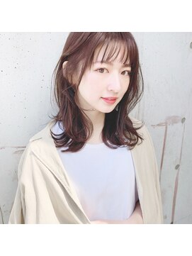 リコバイアフロート(riko by afloat) 【riko立野】外はねひし形シルエットミルクティーブラウン