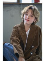 リアン(Lien)&nbsp;Lien☆ハイトーンベージュ×デザインカラー×マニッシュショート