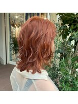 ジジ ヘアワークス(gigi hair works) テラコッタオレンジ