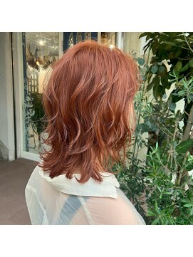 ジジ ヘアワークス(gigi hair works) テラコッタオレンジ
