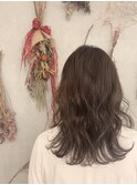 アーモンドベージュふわ巻き