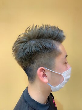 コノア スパーク(Conoah spark) ホワイトアッシュフェード　イメチェン