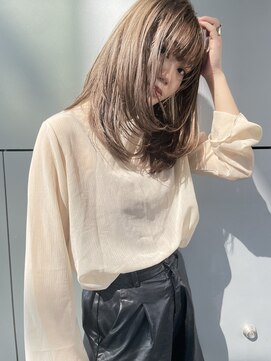 ローレンジウ(LOREN JU) 名駅/名古屋駅/学割U24/レイヤーカット/オージュア/ダブルカラー