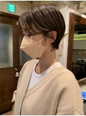 ＊20代30代マッシュショート丸みショート 表参道