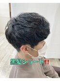 黒髪ショート！