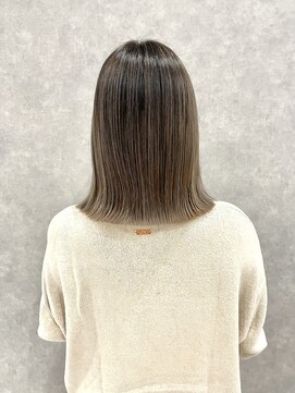 ムード カナザワ(mood kanazawa) ナチュラルベージュバレイヤージュ