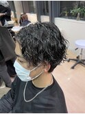 波巻きスパイラルパーマ