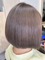 シャルム(CHARME le salon de beau)&nbsp;前下がりボブ&ショコラブラウン