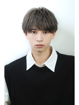 リップス 表参道店(LIPPS) Cカールパーマで作る【毛流れシースルーマッシュ】2ブロック