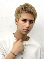 アーリー(Ali'i)&nbsp;スパイキーショートツーブロック束感アップバングバーバーメンズ