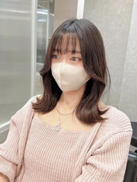 トッカ ヘアアンドトリートメント バイ リウム(tocca hair&treatment by Rium) 《韓国ヘア》シースルーバング×韓国風外ハネ