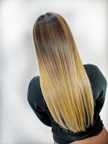 ヴィムヘアー 泡瀬店(VIM hair)&nbsp;大人可愛い透明感立体感グレージュ×エアストレート