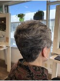 80代　パーマスタイル