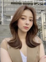 プアメリア 名古屋(Puamelia)&nbsp;トリートメント ブリーチなしダブルカラー 前髪縮毛矯正