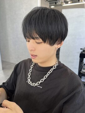 ジエクト アイロ 江坂駅前店(The Ect ilo) 黒髪マッシュカット