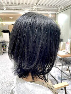 ゼストララ(ZEST Lara) 【YUICHI】剥がせる黒染め！コリアンブラック！【吉祥寺】