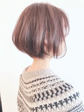 セイドット フクオカ(Say.FUKUOKA) 【Say.福岡】くびれショートボブ×ミルクティーアッシュ×前髪