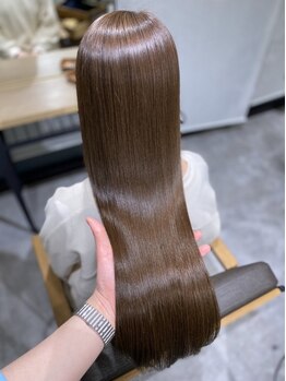 テラスヘア 三条(TERRACEhair)の写真/看板メニュー髪質改善縮毛矯正【本当にSNSみたいな艶髪になれる】と話題！1000件以上の実績あり。
