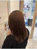縮毛矯正でツヤツヤ