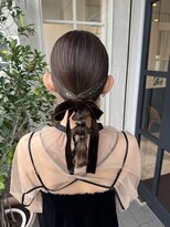 ラグ バイ シゲルカットクラブ 神田久志本店(lag)&nbsp;綺麗め編み下ろし×お呼ばれヘアアレンジ