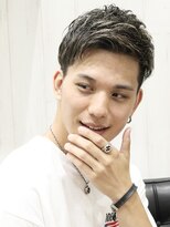 ヨシザワインク プレミアム 横浜 桜木町店(YOSHIZAWA Inc. PREMIUM)&nbsp;メッシュツーブロックアップバング刈り上げショート爽やかサマー