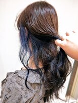 アヤラ オーガニックアンドスパ 東船橋店(AYALA) 大人っぽブルーラベンダーインナーカラー