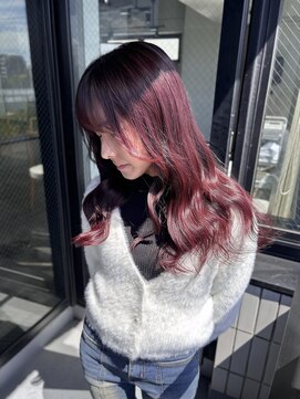 ザ オーダー(THE ORDER) ブリーチなしボルドー/チェリーレッド/ピンク/髪質改善/赤髪