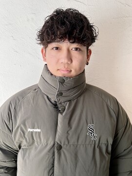 ランズサンズ 表参道(runsuns) メンズマッシュ 波巻きパーマ メンズパーマ