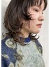 【顔周りニュアンスパーマ】カット＋ポイントパーマ　￥12,650→￥9,900